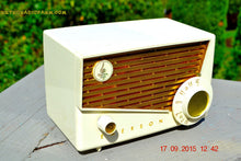 Load image into Gallery viewer, SOLD! - Jan 9, 2016 - BLUETOOTH MP3 READY - Rococco Ivory and Gold Retro Vintage 1957 Emerson 851 AM Tube Radio Totally Restored! - [product_type} - Emerson - Retro Radio Farm