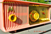 画像をギャラリービューアに読み込む, SOLD! - Oct 28, 2016 - PRINCESS PINK Retro Jetsons 1957 Motorola 57CC Tube AM Clock Radio Totally Restored! - [product_type} - Motorola - Retro Radio Farm