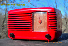 Load image into Gallery viewer, SOLD! - Jan 8, 2016 - LIPSTICK RED Vintage Deco Retro 1948 Philco Transitone 48-200 AM Bakelite Tube Radio Works! Wow! - [product_type} - Philco - Retro Radio Farm