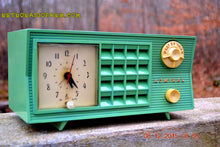 Load image into Gallery viewer, SOLD! - Dec 13, 2015 - BLUETOOTH MP3 Ready - Admiral Model 251 955 AM Tube Radio Pistachio Green Retro Jetsons Mid Century Vintage Totally Restored! - [product_type} - Admiral - Retro Radio Farm
