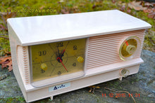 Load image into Gallery viewer, SOLD! - Feb 10. 2016 - POWDER PINK Vintage Antique Mid Century 1961 Arvin Model 51R23 Tube AM Clock Radio Restored and Very Rare! - [product_type} - Arvin - Retro Radio Farm