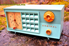 画像をギャラリービューアに読み込む, SOLD! - Dec 22, 2015 - BLUETOOTH MP3 Ready - Admiral Model 251 955 AM Tube Radio Pistachio Green Retro Jetsons Mid Century Vintage Totally Restored! - [product_type} - Admiral - Retro Radio Farm