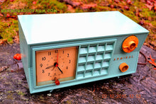 Load image into Gallery viewer, SOLD! - Dec 22, 2015 - BLUETOOTH MP3 Ready - Admiral Model 251 955 AM Tube Radio Pistachio Green Retro Jetsons Mid Century Vintage Totally Restored! - [product_type} - Admiral - Retro Radio Farm