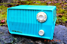 Load image into Gallery viewer, SOLD! - Feb 19, 2016 - BLUETOOTH MP3 READY - DEFINITELY TURQUOISE Mid Century Vintage 1959 Emerson Model 4L2A Tube Radio - [product_type} - Emerson - Retro Radio Farm