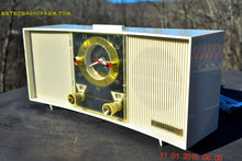 Charger l&#39;image dans la galerie, SOLD! - Apr 22, 2016 - BLUETOOTH MP3 READY - Mid Century Retro Ivory 1965 Wards Airline Model 1824A Tube Radio Totally Restored! - [product_type} - Airline - Retro Radio Farm