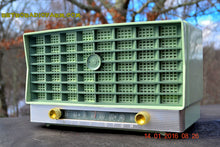 Load image into Gallery viewer, SOLD! - Jan 17, 2016 - BLUETOOTH MP3 READY - Pistachio Green Retro Jetsons Vintage 1953 RCA Victor S-XD-5 Tube Radio Works Great! - [product_type} - RCA Victor - Retro Radio Farm