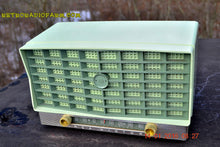Load image into Gallery viewer, SOLD! - Jan 17, 2016 - BLUETOOTH MP3 READY - Pistachio Green Retro Jetsons Vintage 1953 RCA Victor S-XD-5 Tube Radio Works Great! - [product_type} - RCA Victor - Retro Radio Farm