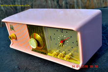 Charger l&#39;image dans la galerie, SOLD! - Mar 3, 2016 - MARILYN PINK Retro Jetsons 1957 Motorola 57CC Tube AM Clock Radio Totally Restored! - [product_type} - Motorola - Retro Radio Farm