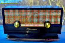 Load image into Gallery viewer, SOLD! - Mar 9, 2016 - SCOTTISH TARTAN Black Retro Vintage 1954 Capehart Model T-54 AM Tube Radio Totally Restored! - [product_type} - Capehart - Retro Radio Farm