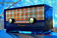 画像をギャラリービューアに読み込む, SOLD! - Mar 9, 2016 - SCOTTISH TARTAN Black Retro Vintage 1954 Capehart Model T-54 AM Tube Radio Totally Restored! - [product_type} - Capehart - Retro Radio Farm