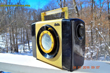 Load image into Gallery viewer, SOLD! - May 23, 2017 - SNAKESKIN Haute Couture Vintage Antique Mid Century 1952 Arvin Model 654P Portable Tube AM Radio Restored and Very Rare! - [product_type} - Arvin - Retro Radio Farm