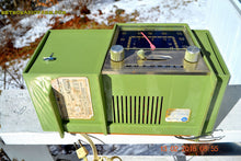 Load image into Gallery viewer, SOLD! - Feb 13, 2016 - OLIVE GREEN Mid Century Retro Vintage 1963 Motorola Model B2-1GQ2942 AM/FM Tube Radio Works Great! - [product_type} - Motorola - Retro Radio Farm
