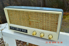 画像をギャラリービューアに読み込む, SOLD! -Mar 24, 2016 - BLUETOOTH MP3 READY - Slate Grey Retro Jetsons Vintage 1959 Arvin 2585 AM Tube Radio Immaculate! - [product_type} - Arvin - Retro Radio Farm