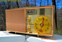 Load image into Gallery viewer, SOLD! - Dec 2, 2019 - MAUVE PINK Retro Mid Century Jetsons Vintage 1962 Arvin Model 2585 AM FM Tube Radio Amazing! - [product_type} - Arvin - Retro Radio Farm