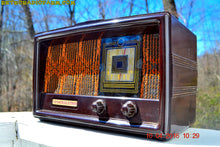 Charger l&#39;image dans la galerie, SOLD! - Dec. 13, 2017 - RARE 1949 CONSTELLATION Model 1135 AM Swirly Brown Bakelite Tube Radio Totally Restored! - [product_type} - Constellation - Retro Radio Farm