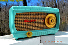 Charger l&#39;image dans la galerie, SOLD! -Apr 15,2016 - TURQUOISE AND WICKER Retro Vintage 1949 Capehart Model 3T55B AM Tube Radio Totally Restored! - [product_type} - Capehart - Retro Radio Farm