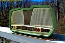 画像をギャラリービューアに読み込む, SOLD! - Dec. 8, 2017 - SAGE GREEN Wonder Mid Century Retro Antique 1959 Rogers Majestic AM Vacuum Tube Radio Totally Restored! - [product_type} - Philips - Retro Radio Farm