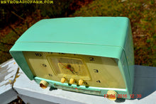 Charger l&#39;image dans la galerie, SOLD! - Oct 7, 2016 - MINT GREEN Retro Mid Century 1955 Westinghouse Model H-548T5 AM Tube Radio Alarm Clock Totally Restored! - [product_type} - Westinghouse - Retro Radio Farm