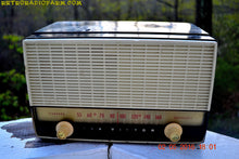 Load image into Gallery viewer, SOLD! - Sept 28, 2016 - BLUETOOTH MP3 READY - Black and White Retro Jetsons Vintage 1954 RCA Victor Model X212 AM Tube Radio Works Great! - [product_type} - RCA Victor - Retro Radio Farm