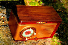 Load image into Gallery viewer, SOLD! - May 24, 2016 - BLUETOOTH MP3 READY - Art Deco 1952 General Electric Model 66 AM Brown Bakelite Tube Clock Radio Totally Restored! - [product_type} - General Electric - Retro Radio Farm