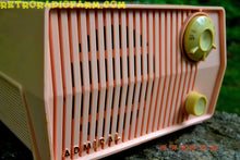 Charger l&#39;image dans la galerie, SOLD! - Aug 1, 2016 - BLUETOOTH MP3 Ready - Pink Marshmallow Retro Mid Century Vintage 1959 Admiral Model 4L2A AM Tube Radio Totally Restored! - [product_type} - Admiral - Retro Radio Farm