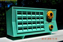 Charger l&#39;image dans la galerie, SOLD! - Aug 7, 2016 - BLUETOOTH MP3 Ready - Pistachio Green Antique Mid Century Vintage 1955 Admiral 5R3 AM Tube Radio Sounds Great! - [product_type} - Admiral - Retro Radio Farm