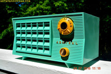 Load image into Gallery viewer, SOLD! - Aug 7, 2016 - BLUETOOTH MP3 Ready - Pistachio Green Antique Mid Century Vintage 1955 Admiral 5R3 AM Tube Radio Sounds Great! - [product_type} - Admiral - Retro Radio Farm