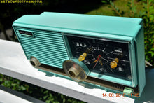 Charger l&#39;image dans la galerie, SOLD! - Jan 25, 2017 - LAGUNA AQUA Mid Century Vintage 1959 Medallion Model 5583 Tube Radio Probably Only One In Existence! - [product_type} - Medallion - Retro Radio Farm