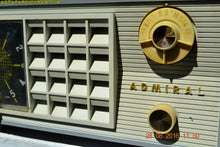 画像をギャラリービューアに読み込む, SOLD! - Nov 5, 2016 - BLUETOOTH MP3 Ready - RARE Thunderstorm Grey And White Admiral Model 5G49N AM Tube Radio Retro Mid Century Vintage Near Mint! - [product_type} - Admiral - Retro Radio Farm