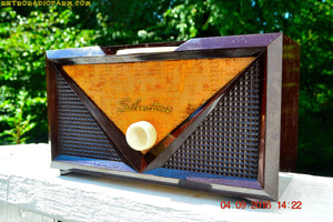 SOLD! - Oct 16, 2016 - ROCKABILLY Retro Vintage 1954 Silvertone Model 3001 AM Tube Radio Works Great! - [product_type} - Silvertone - Retro Radio Farm