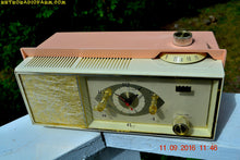 Load image into Gallery viewer, SOLD! - Oct 3, 2016 - LUSCIOUS PINK Mid Century Retro 1961 Arvin Model 53R27 AM Tube Clock Radio Works Great Looks Great! - [product_type} - Arvin - Retro Radio Farm