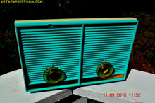 画像をギャラリービューアに読み込む, SOLD! - Dec 10. 2017 - TURQUOISE Twin Speaker Retro Vintage 1959 Philco Model J-845-124 AM Tube Radio Totally Restored! - [product_type} - Philco - Retro Radio Farm