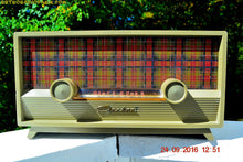Charger l&#39;image dans la galerie, SOLD! - Oct 19, 2017 - SCOTTISH TARTAN Khaki Green Retro Vintage 1954 Capehart Model T-54 AM Tube Radio Totally Restored! - [product_type} - Capehart - Retro Radio Farm