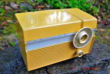 Charger l&#39;image dans la galerie, SOLD! - July 30, 2017 - MAIZE YELLOW Mid Century Jet Age Retro 1959 Philco Model E-812-124 Tube AM Radio Totally Awesome!! - [product_type} - Philco - Retro Radio Farm