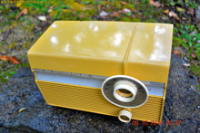 Load image into Gallery viewer, SOLD! - July 30, 2017 - MAIZE YELLOW Mid Century Jet Age Retro 1959 Philco Model E-812-124 Tube AM Radio Totally Awesome!! - [product_type} - Philco - Retro Radio Farm