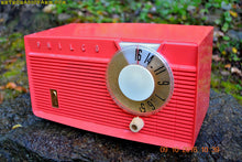 Load image into Gallery viewer, SOLD! - May 31, 2019 - Coral Pink Mid Century Retro Antique 1958 Philco Model F815-124 Tube AM Radio Totally Restored! - [product_type} - Philco - Retro Radio Farm