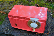 画像をギャラリービューアに読み込む, SOLD! - May 31, 2019 - Coral Pink Mid Century Retro Antique 1958 Philco Model F815-124 Tube AM Radio Totally Restored! - [product_type} - Philco - Retro Radio Farm