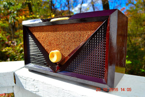 SOLD! - Nov 30, 2017 - ROCKABILLY Retro Vintage 1954 Silvertone Model 3001 AM Tube Radio Works Great! - [product_type} - Silvertone - Retro Radio Farm