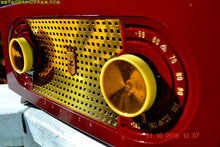 画像をギャラリービューアに読み込む, SOLD! - Nov 28, 2016 - MAROON Mid Century Retro Jetsons Vintage 1955 Zenith Model R511-R AM Tube Radio Excellent Condition! - [product_type} - Zenith - Retro Radio Farm