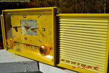 Charger l&#39;image dans la galerie, SOLD! - Feb 8, 2017 - AUTUMN GOLD Retro Jetsons 1959 Admiral 296 Tube AM Clock Radio Sounds Great! Rare Color! - [product_type} - Admiral - Retro Radio Farm
