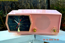 Load image into Gallery viewer, SOLD! - Dec. 8, 2016 - PRINCESS PINK Mid Century Retro RCA Victor C-51F Clock Radio 1959 Tube AM Clock Radio Sounds Great! - [product_type} - RCA Victor - Retro Radio Farm