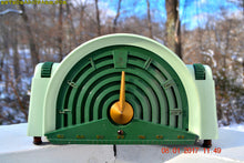Load image into Gallery viewer, SOLD! - Nov 3, 2017 - GREEN BANDSHELL Mid Century Retro Vintage Antique 1954 Emerson Model 744 Series B Tube AM Radio Looks Great! - [product_type} - Emerson - Retro Radio Farm