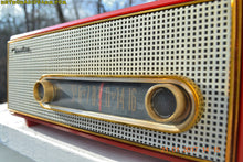 Load image into Gallery viewer, SOLD! - Mar 6, 2017 - TORCH RED Mid Century 1959 Crosley Ranchero T-60 RD AM Tube Radio NEAR MINT Quality Construction Sounds Great! - [product_type} - Crosley - Retro Radio Farm