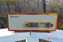 Charger l&#39;image dans la galerie, SOLD! - Mar 6, 2017 - TORCH RED Mid Century 1959 Crosley Ranchero T-60 RD AM Tube Radio NEAR MINT Quality Construction Sounds Great! - [product_type} - Crosley - Retro Radio Farm