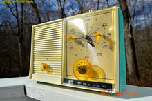 画像をギャラリービューアに読み込む, SOLD! - Apr 14, 2108 - TURQUOISE BEAUTY Mid-Century Retro Vintage 1959 Philco Model K-782-124 AM Tube Clock Radio Totally Restored! - [product_type} - Philco - Retro Radio Farm