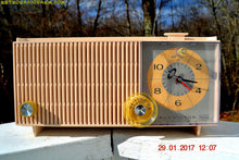 Load image into Gallery viewer, SOLD! - Dec 15, 2017 - ROSE PINK Mid Century Vintage Retro Antique 1962 RCA Victor Model RGD20R Tube AM Clock Radio Sounds Great! - [product_type} - RCA Victor - Retro Radio Farm