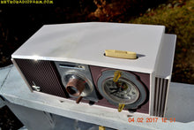 Load image into Gallery viewer, SOLD! - Dec 5, 2018 -  Plum Crazy Mid Century Retro 1963 Motorola Model C4P-55 Tube AM Clock Radio Rare Color! - [product_type} - Motorola - Retro Radio Farm