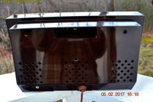 Load image into Gallery viewer, SOLD! - Feb 8, 2017 - BLUETOOTH MP3 READY - BROWN DELUXE Mid Century Retro Antique Vintage 1957 Silvertone Model 11 AM Tube Radio Totally Restored! - [product_type} - Silvertone - Retro Radio Farm