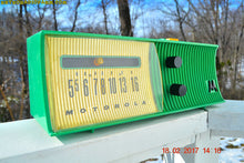 Charger l&#39;image dans la galerie, SOLD! - Feb 11, 2019 - Sea Green Mid Century Retro Jetsons 1957 Motorola 57H Tube AM Radio Excellent Condition! - [product_type} - Motorola - Retro Radio Farm