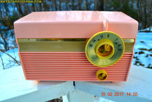 Load image into Gallery viewer, SOLD! - Feb 21, 2017 - MADISON PINK Mid Century Jet Age Retro 1959 Philco Model F813-124 Tube AM Radio Totally Awesome!! - [product_type} - Philco - Retro Radio Farm
